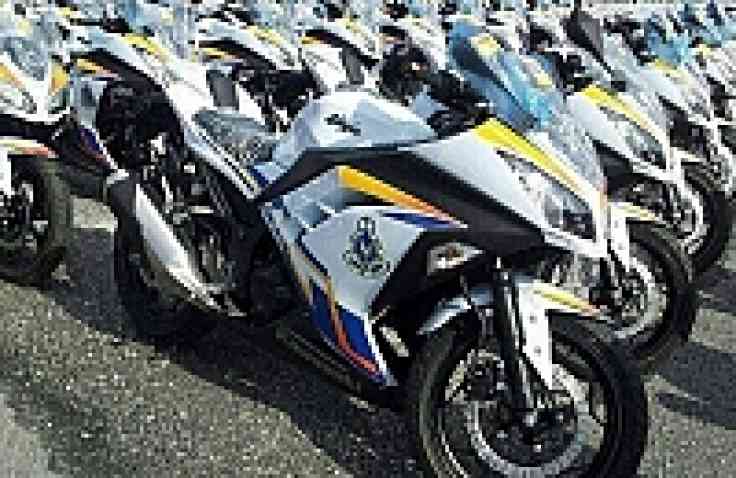 Polisi Malaysia Pilih Ninja 250R untuk Operasional