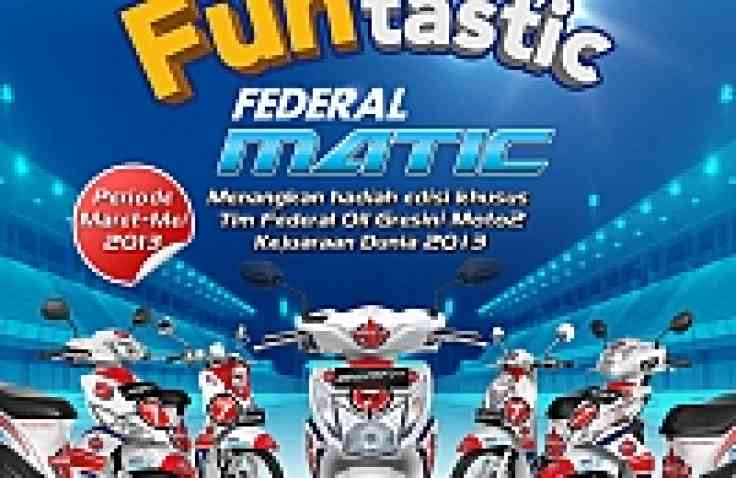 Ikutan Funtastic Federal Matic, Menangkan Lima Motor Matic