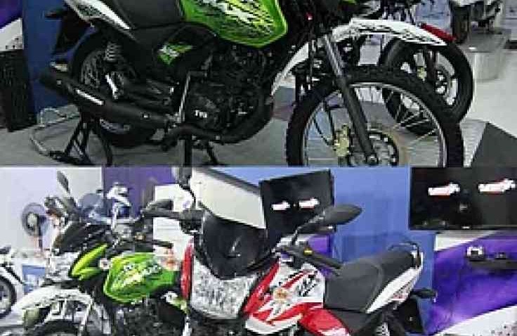 Motor Semi Trail TVS Meluncur di Jakarta Fair 2014