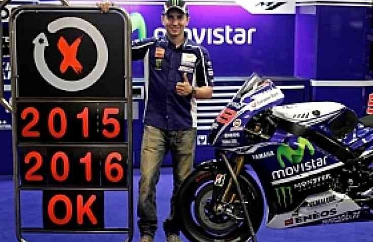 Yamaha dan Lorenzo Sepakat Perpanjang Kontrak Hingga 2016