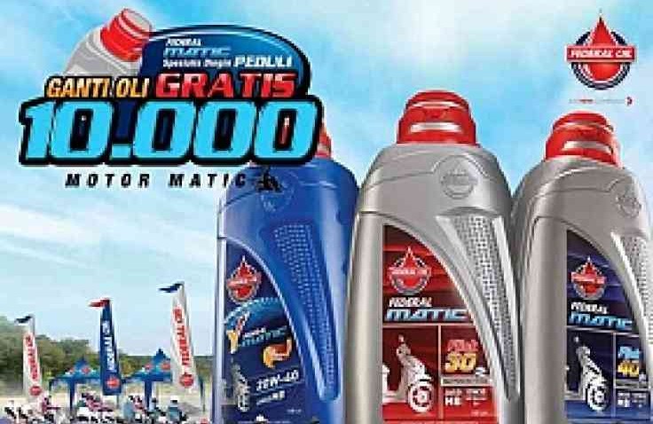 Ragam Door Prize dan Games Turut Ramaikan Federal Matic Peduli Ganti Oli Gratis