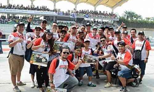 Rombongan Federal Oil Goes To Sepang, Heboh Di Paddock Moto2 Malaysia