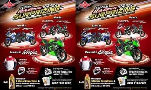 Gampangnya Ikutan Federal Racing Surprizing, Kesempatan Kalian Sampai Tanggal 10 Januari !