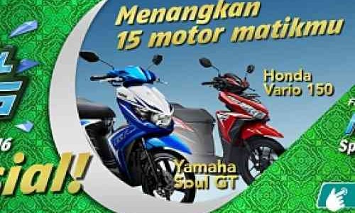 Federal Matic Spesial Cool Prizes, Hadiahnya 15 Motor Matic Feders !