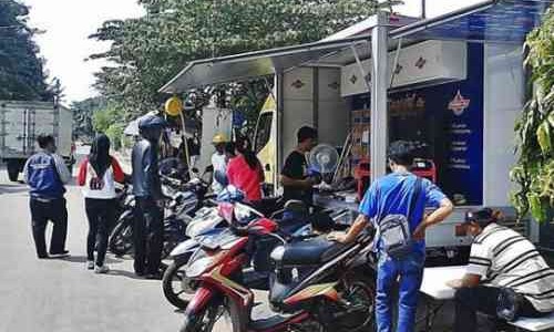 Mobil Bengkel Federal Oil, Bengkel Kelilingnya Federal Oil