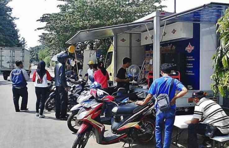 Mobil Bengkel Federal Oil, Bengkel Kelilingnya Federal Oil