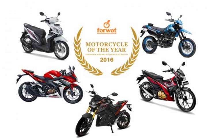 Lima Motor Terbaik Perebutkan Gelar Forwot Motorcycle od the Year 2016