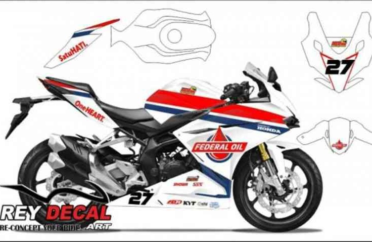 Ada Livery Federal Oil di IndoSpeed Race Series 2017, Motornya Honda CBR250RR