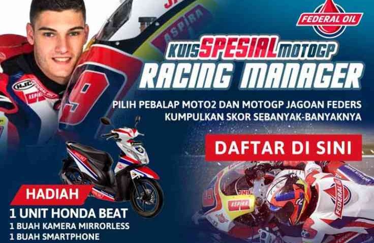 Kuis Spesial MotoGP Racing Manager Masih Dibuka, Kesempatan Menang Masih Banyak!