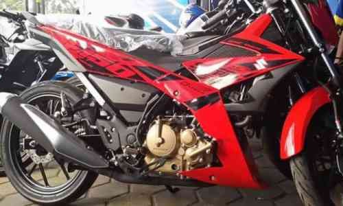 Suzuki Satria FU150 Lebih Sangar dengan Striping Baru