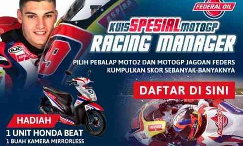 Federal Oil Racing Manager Mamasuki Tahap Final, Peluang Menang Masih Terbuka 