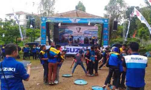 Emban Visi Ramah Lingkungan, Suzuki Bike Meet Bikin Heboh Jawa Tengah