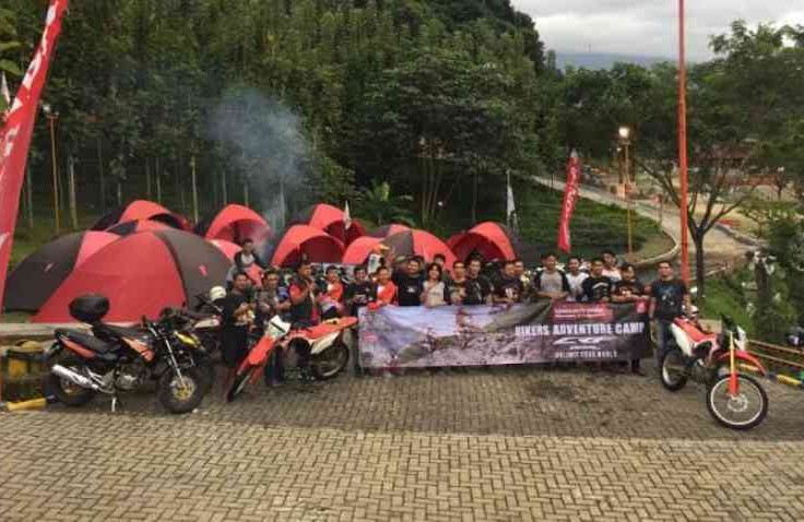 WMS Tangerang Ajak Komunitas Honda Camping Bersama CRF 150, Seru!