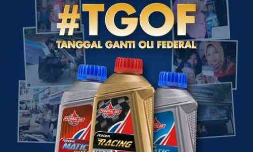 Inilah Daftar Pemenang #TGOF, Tanggal Ganti Oli Federal Periode Januari