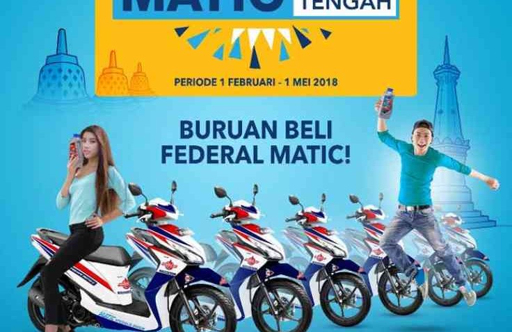 Federal Oil Funtastic Matic Jawa Tengah Berhadiah Motor, yuk Kirim Undiannya ke Bengkel ini