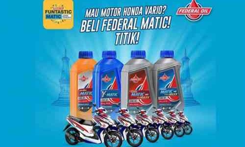 Beli Federal Oil Matic Gratis Motor Matic, Mau gak Feders?