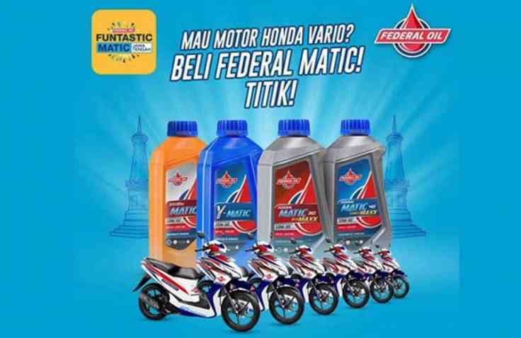 Beli Federal Oil Matic Gratis Motor Matic, Mau gak Feders?