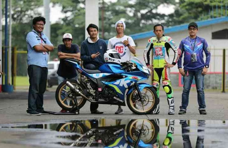 Komunitas Suzuki GSX ini Kenalkan Tim Balap 2018