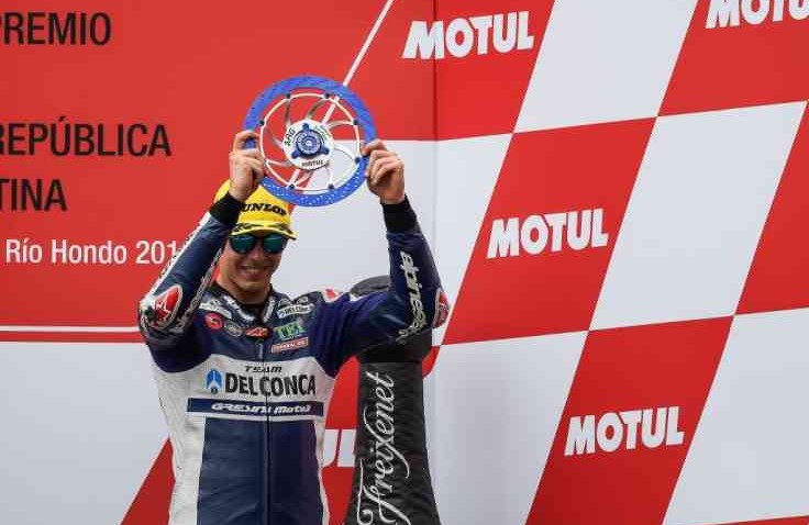 Fabio Di Giannantonio Naik Podium di Moto3 Argentina