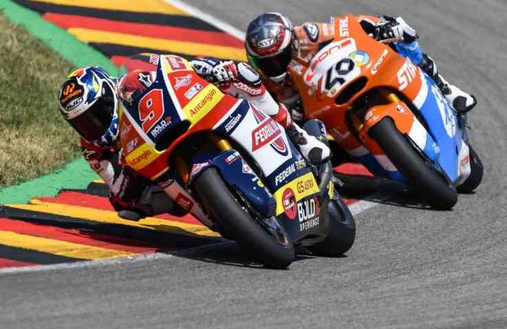 Moto2 Jerman, Jorge Navarro Finish 10 Besar