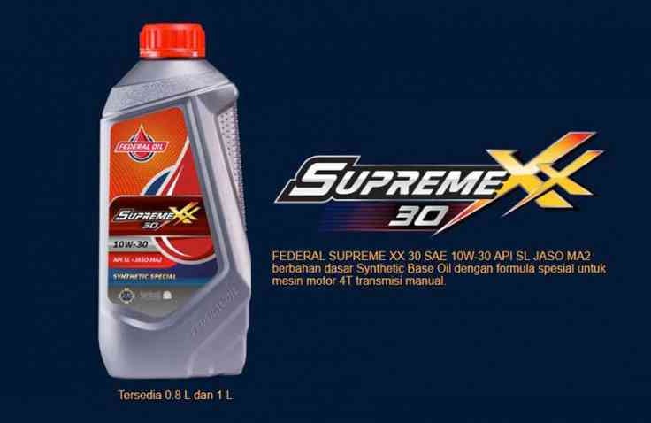 Federal Supreme XX 30 Memberikan Perlindungan Ekstra Pada Mesin