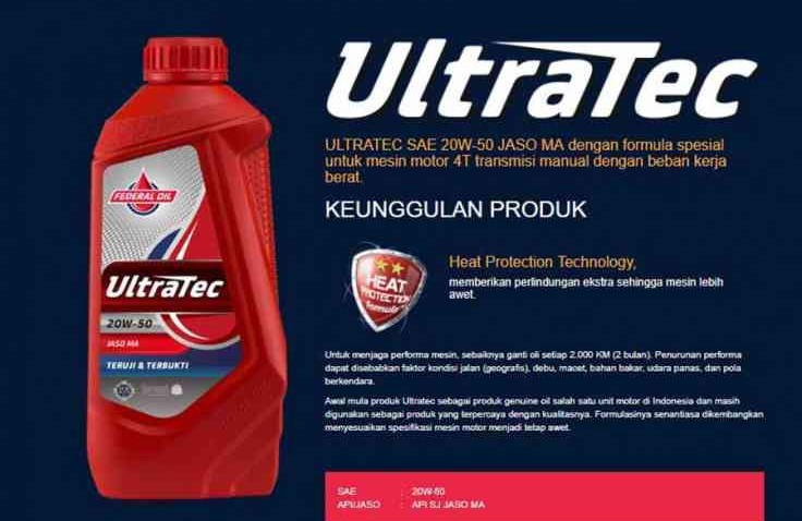 Ini Alasan Kenapa Kamu Harus Pakai Federal Ultratec Untuk Motor Kamu