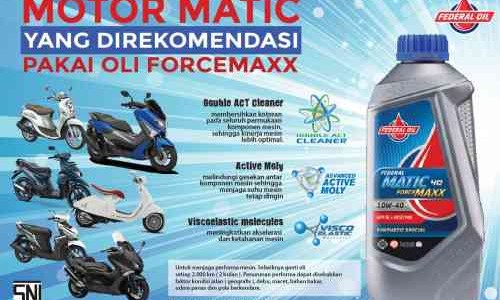 Federal Matik Oli Special Untuk Semua Motor Matik