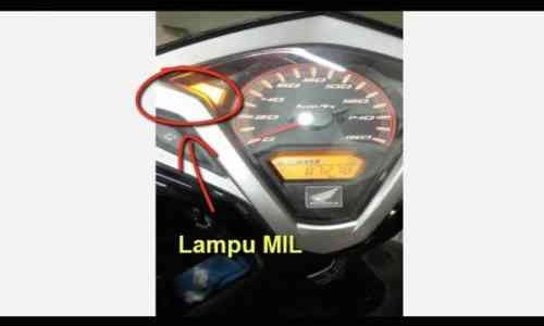 Lampu MIL Motor Honda Anda Nyala Terus ? Yuk Cari Tahu Masalahnya 