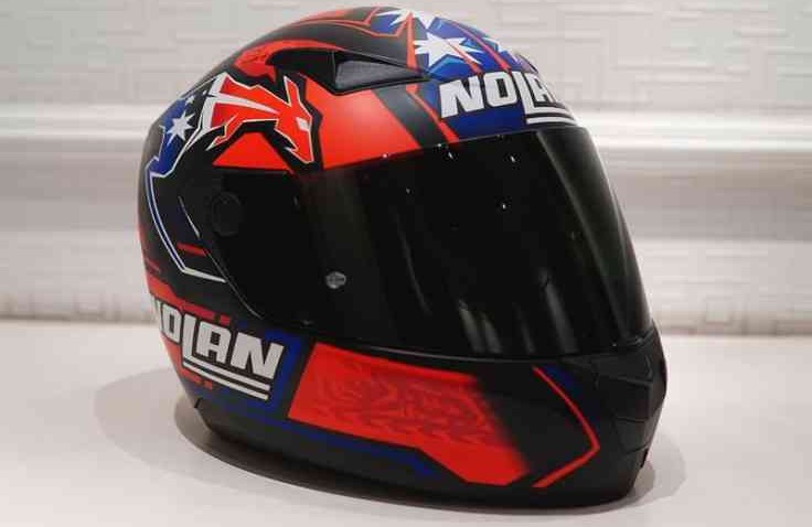 Helm Nolan Replika Casey Stoner Terbatas Hanya 200 Unit