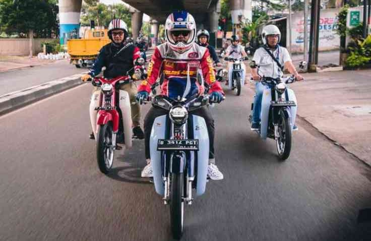 Serunya Riding Bareng Pengguna Honda Super Cub C125