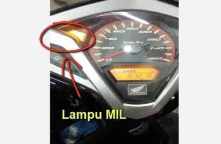 Fungsi Indikator Lampu MIL Motor Honda