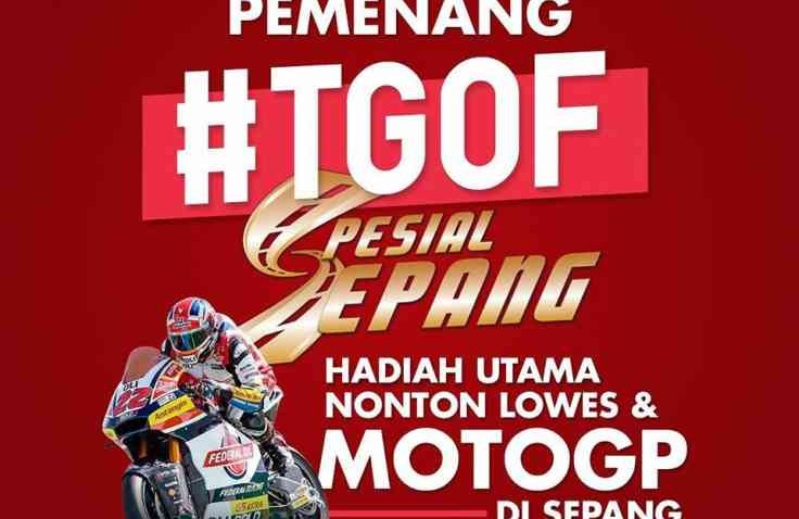 Ini Daftar Pemenang TGOF Spesial Sepang, Ada Nama Kamu Gak Nih Feders