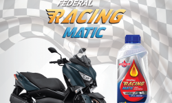 Gunakan Selalu Federal Racing Matic, Rekomendasi Untuk Oli Motor Matic 150cc Keatas